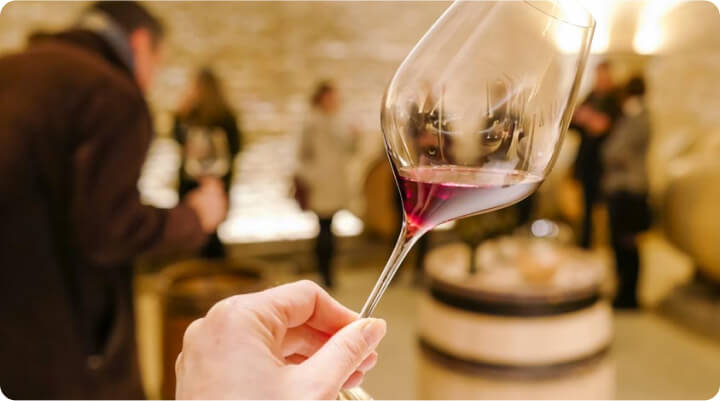 Dégustation de vins